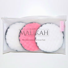 Load image into Gallery viewer, Simply Malikah Reusable Makeup Remover Pads Set
